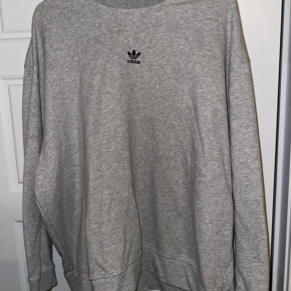 Grey Adidas Crewneck